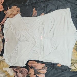 Victoria's Secret Ribbed Modal Henley Short Set